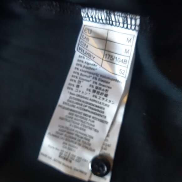 BMW SZ M Polo Organic Cotton Shirt Black 2 Button - Picture 9 of 11